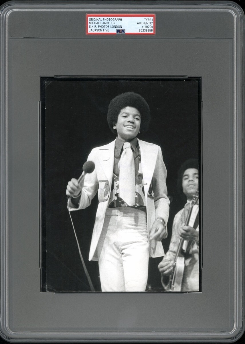 Michael Jackson 1972 Jackson 5 Wembley Arena Type 1 Original Photo