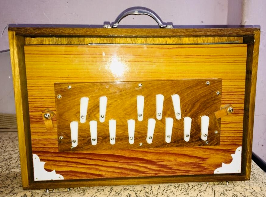 percussion Musical Instrument 13 Notes Sur Peti Multi Bellow Wooden