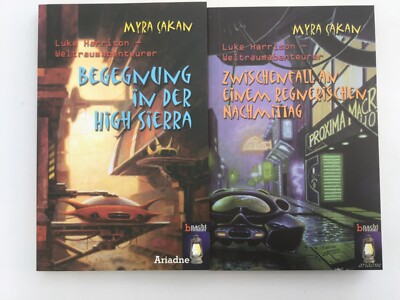2 x Luke Harrison Weltraumabenteurer - Myra Cakan - Zwischenfall / High Sierra