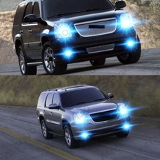 For Gmc Yukon Xl 1500 2007-2014 Led Headlight Fog Light Bulbs 8000k Plugplay For Gmc Yukon Xl 1500 2007-2014 Led Headlight Fog Light Bulbs 8000k Plugplay