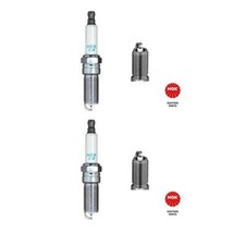 2x NGK 5476 Zündkerze für Opel Astra J GTC Saab 9-3 E50