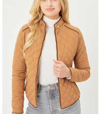 Brown Jacket Quilted Ultralight Padded Jacket Outwear
