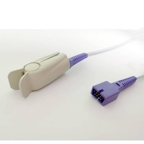 Compatible with Nellcor DS100A Oximaxs Adult finger Clip Spo2 sensor 9Pin - Picture 3 of 5