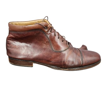 Johnston & Murphy Chukka Boots Mens 9 M Brown Leather Cap  display picture 1