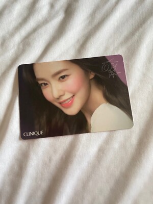 SM KPOP Red Velvet irene CLINIQUE EVENT BENEFIT PHOTOCARD PHOTO