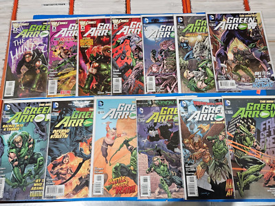 Green Arrow - 13 comic lot - DC New 52 2011 #2 3 4 5 7 8 9 10 11 12 13 14 15