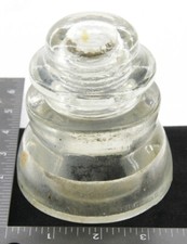 Glass Utility Insulator Armstrong DPI - Made in USA - VINTAGE