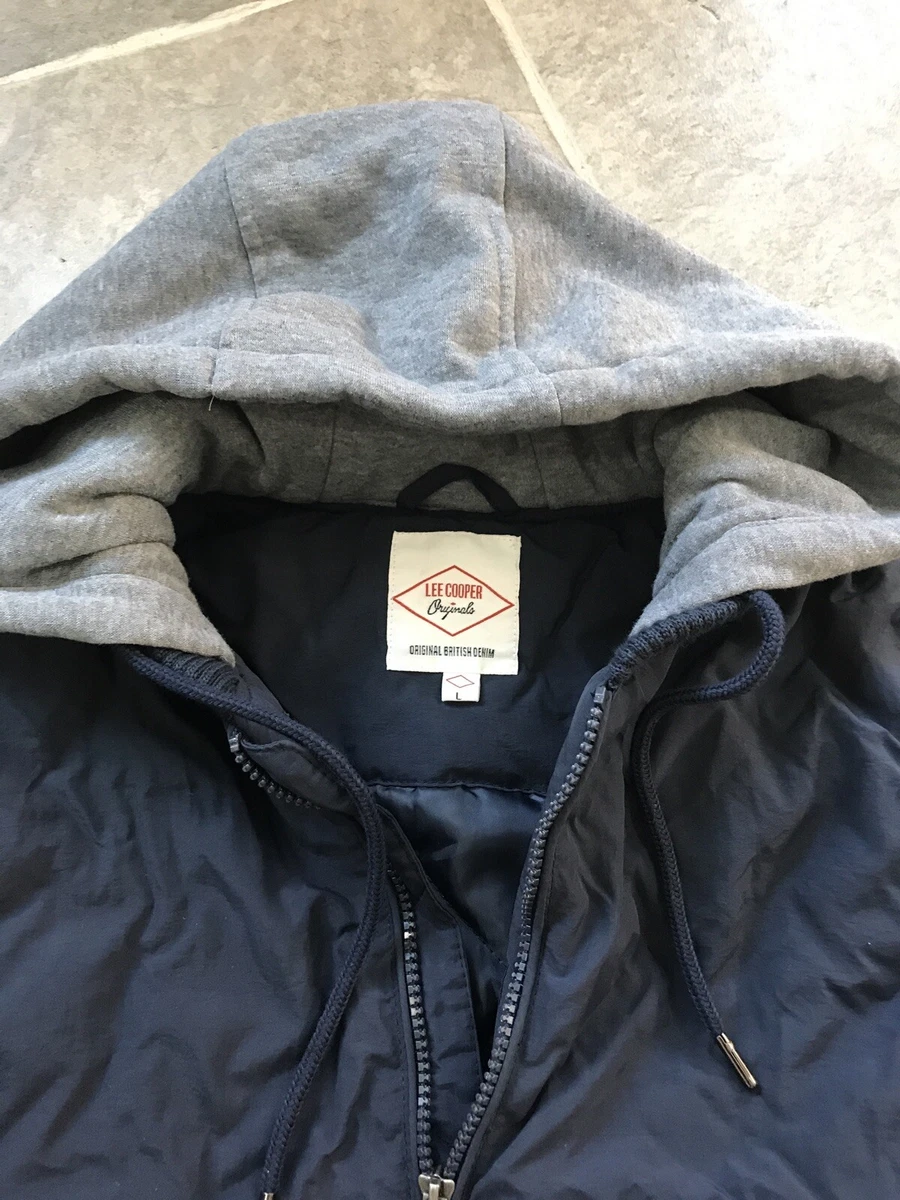 Lee cooper padded shop jacket mens