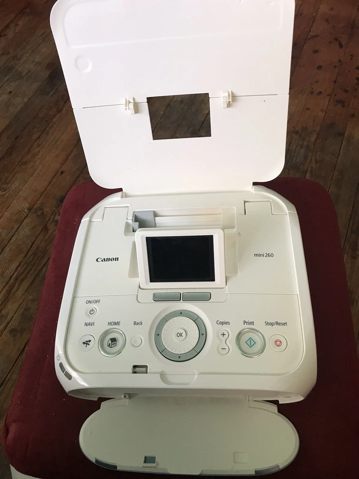 Canon Pixma Mini 260 Portable Photo Inkjet Printer With Power Cable (Not Tested) - Image 2 of 4