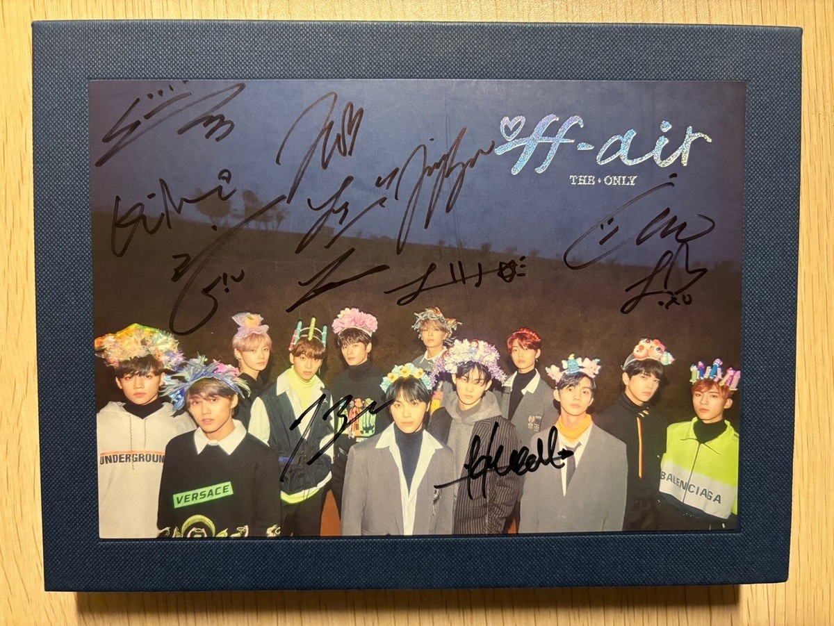 THE BOYZ アルバム【直筆サイン入り】 THE BOYZ 直筆サイン アルバム ポストイット トレカ THE BOYZ 直筆