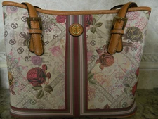 Giani Bernini Floral Saffiano Floral Tote
