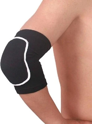 SPFAS Elastic Foam Pad Knee Elbow Sports Guard Brace Support Protector Safety Pad NEW!