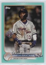 2022 Topps Pro Debut Aqua 52/75 Cristian Santana #PD-127 0lm