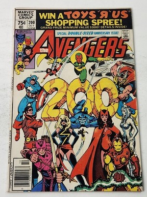 Avengers 200 NEWSSTAND 1st App Marcus Immortus George Perez Bronze Age 1980