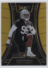 2018 Select 2019 NFL Draft XRC Redemption Gold Prizm /10 Clelin Ferrell #320 5ov