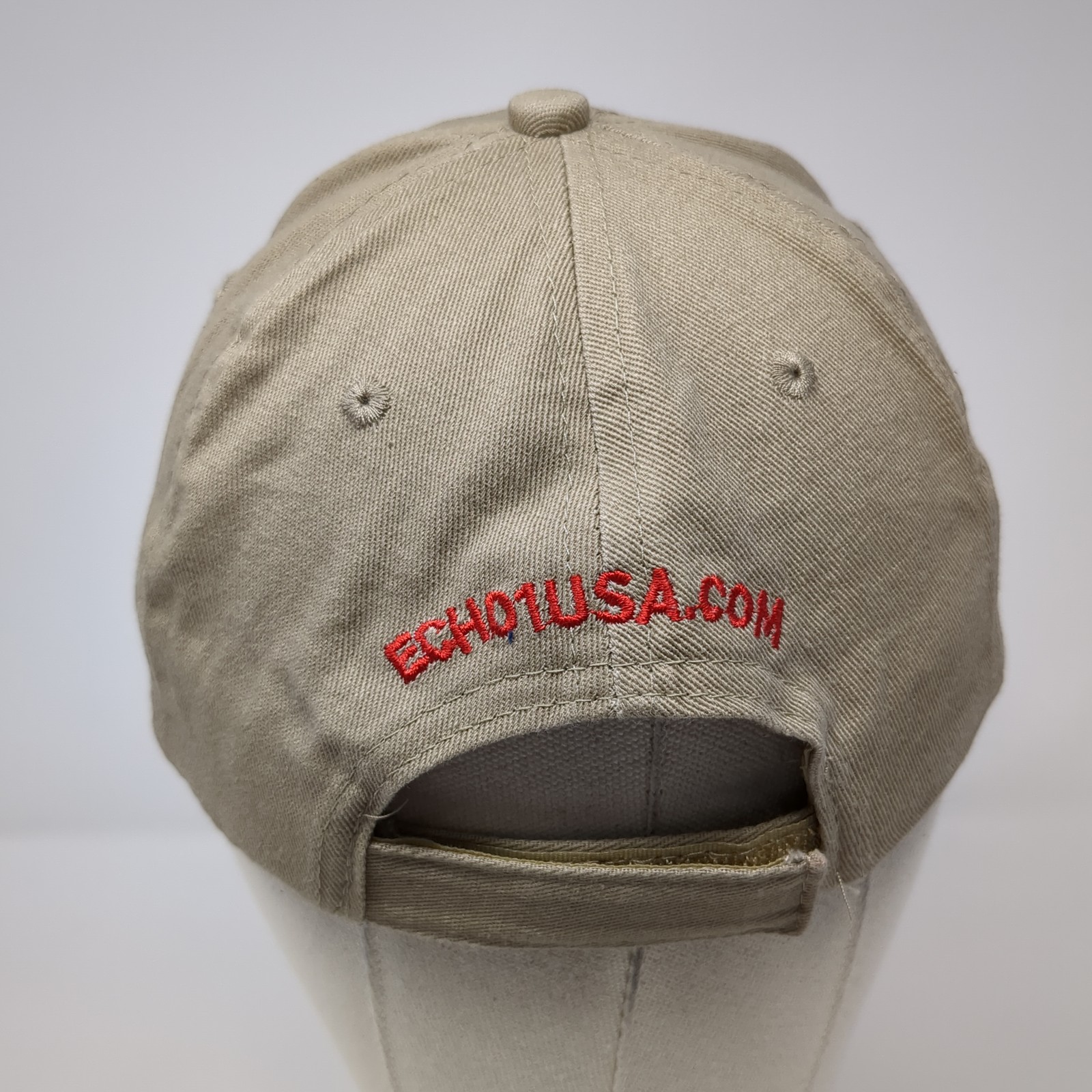 Echo1 USA Strapback Hat Solid Brown One Size Adju… - image 6