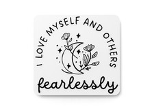 I Love Myself And Other fearlessly Funny Sign for Home or Office