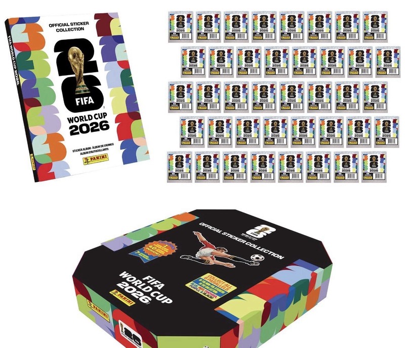 Panini FIFA World Cup 2026 Official Sticker Collection Sealed Box (COSTCO EDITON