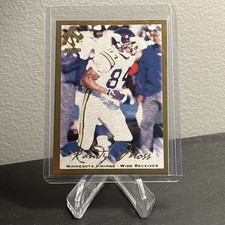 2000 Private Stock Gold #56 Randy Moss #'d 11/181 Vikings HOF