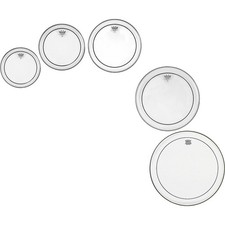 Remo Pinstripe Clear 5piece Tom Drumhead Pack