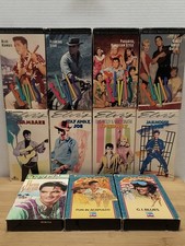 ELVIS PRESLEY Movies VHS Tapes Lot Of 11 Very Good Condition
