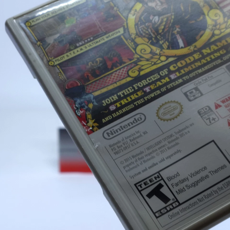 Code Name: S.T.E.A.M. CIB W/ Manual - Nintendo 3DS - Image 4 of 4