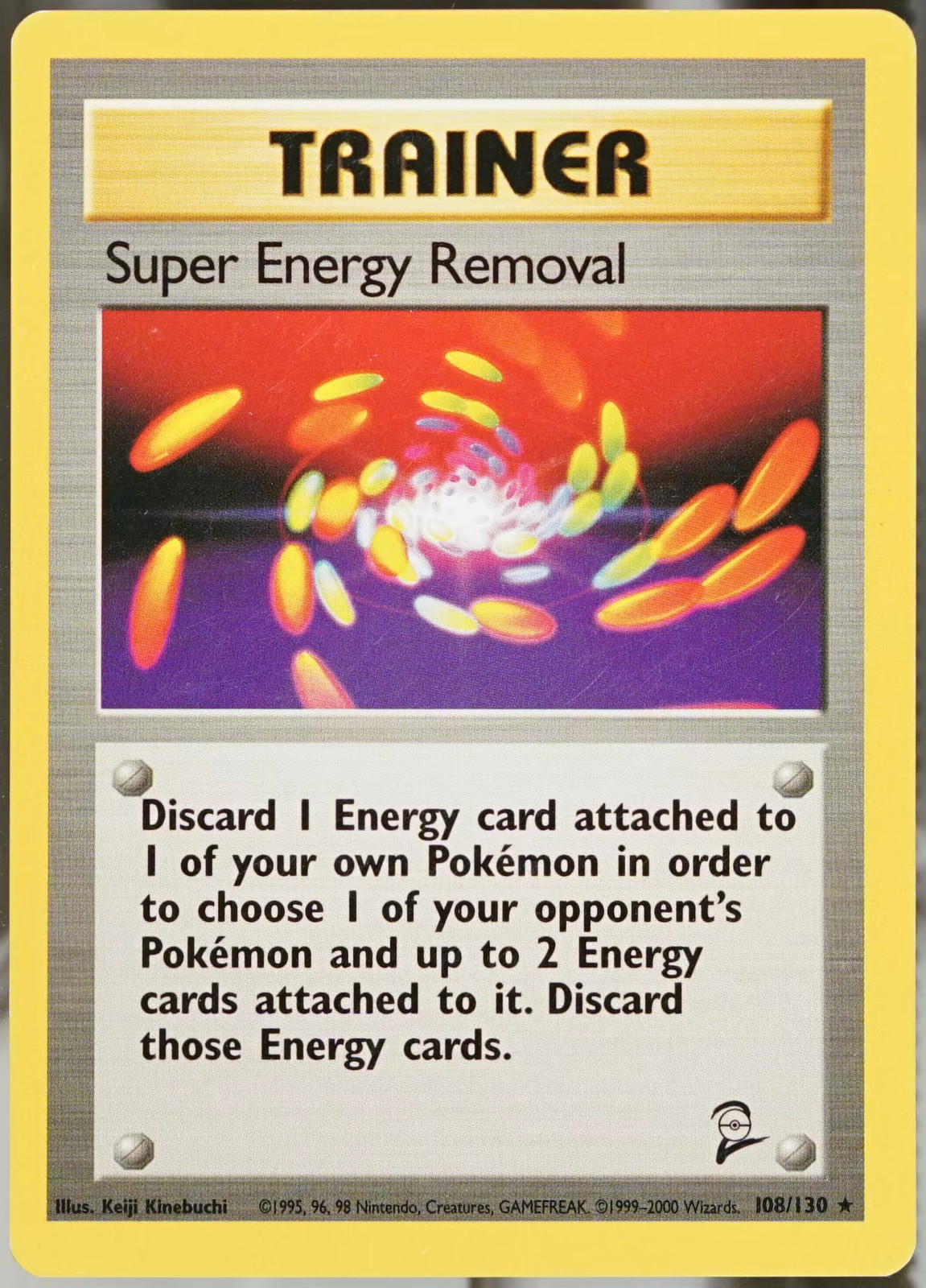 Base Set 2 #108 Super Energy Removal Pokemon NM