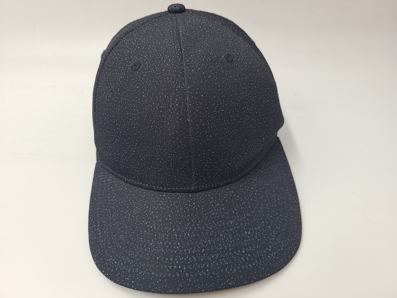 Adidas Speckled Snapback Hat Cap Polyester Golf Baseball Casual Men Women Black