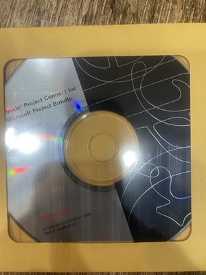 Oracle Project Connect Microsoft Project Bundle v2.0 A60839-02 CD NOS y2k