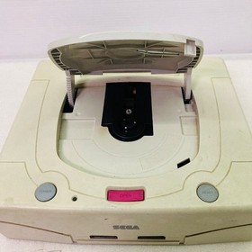 Sega Saturn Console White HST-3220 confirmed working Japanese Version Tested