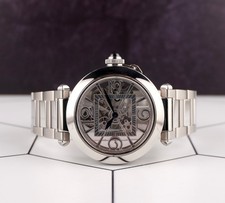 Cartier 41mm Pasha de Cartier Skeleton Stainless Steel Automatic Mens Watch 4282 2