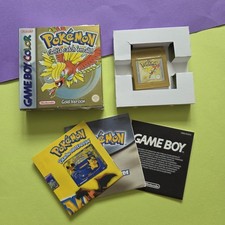 Pokemon Gold Version Game Boy Color PAL UK Boxed with Manual 