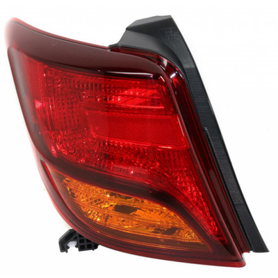 TO2818154 Fits 2015 2016 2017 Toyota Yaris Driver Side LED Tail Light CAPA