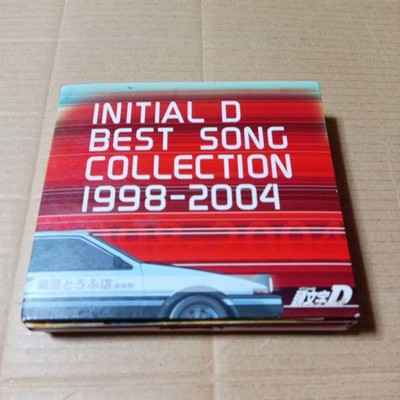 CD Initial D Best Album Best Song Collection First Press Limited Edition
