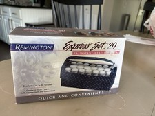 VTG NOS Remington Express Set 20 Hot Rollers Electric Plastic Hair Styling 1997