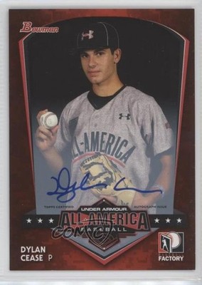 2013 Bowman Draft Perfect Game All-American 112/199 Dylan Cease #1 1j2