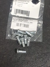 (10)  KTM 50SX Front Rear Wheel Spoke 3MM Nipple 45109072000
