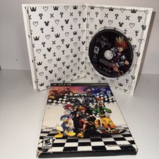Kingdom Hearts HD 1.5 Remix Bundle (Sony PlayStation 3, 2013) With Art Book