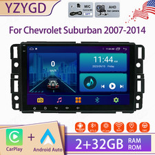 For Chevrolet Suburban 2007-2014 Carplay Car Stereo Radio GPS Navi Multimedia BT
