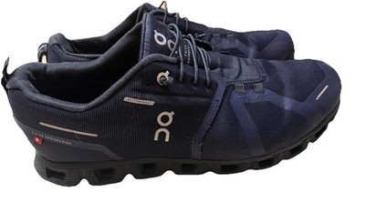 On Cloud 5 Waterproof Mens Running Shoes Navy Blue Size 11 Cushioned Comfort