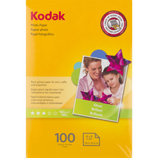 Kodak 4x6 Gloss Inkjet Photo Paper - 100 Sheets