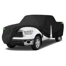 XL Pickup Truck Car Cover Waterproof Protection with Zipper Reflective Stripe