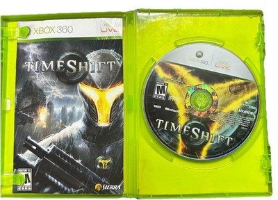 TimeShift Xbox 360 - Case, Manual, Disc - Untested As Is