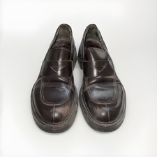 Vintage Men’s Prada Slip-On Loafers/Dark Brown, Size: 7 1/2, EU 40.5-41