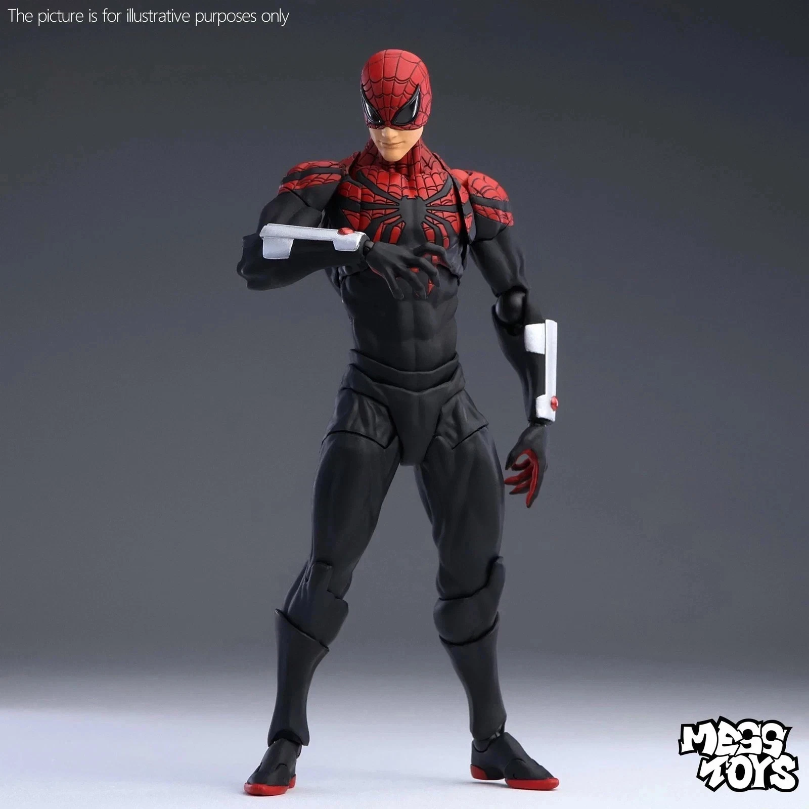 In Stock CT Toys Mess Toys Superior Spiderman Octopus Spider Action Figure Boxed - product detail image 1