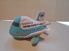 Daron Travel Plush Airforce One Plane Stuffed Toy Airplane United States America