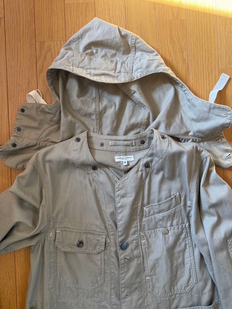 Engineered Garments Work Jacket Detachable Hood S… - image 3