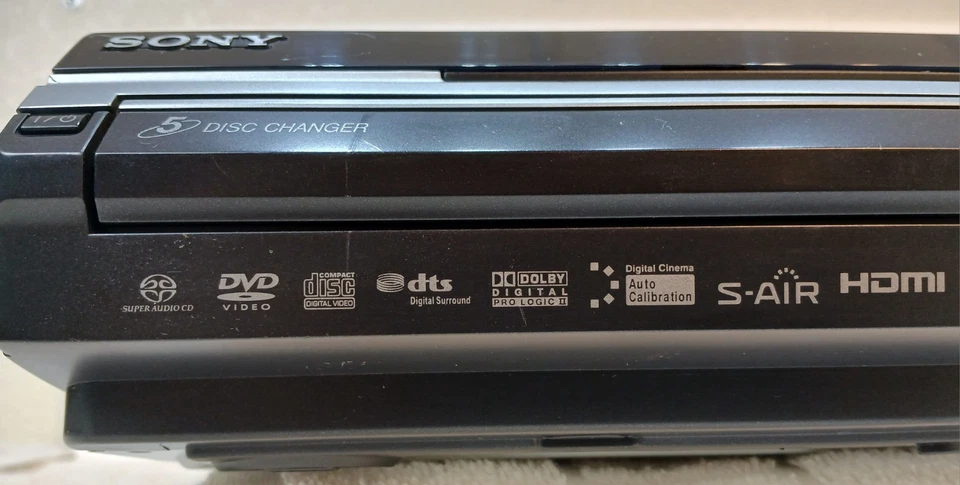 SONY HCD-HDX277WC DVD 5 DISC DOLBY RECEIVER HOME THEATER SYSTEM HDMI DTS S-AIR - Image 2 of 4