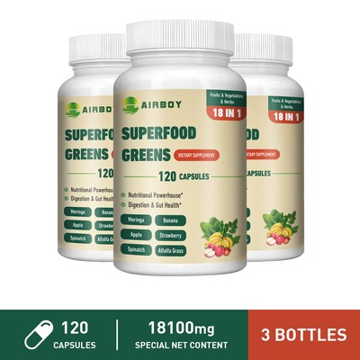 Superfood Greens - Früchte - Immun-   Verdauungsgesundheit