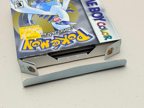 Pokemon Silberne Version (Nintendo Game Boy Color) Spielbox & Beilagen Original - Bild 10 von 22